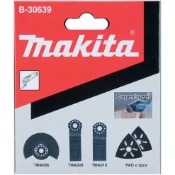 ENSEMBLE 5 ACCESSOIRES MAKITA POUR DÉCOUPEUR PONCEUR : BOIS - B67511