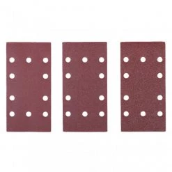 Assortiment RYOBI TSA10 10 Abrasifs 1/3 Feuille Auto-agrippants - 5132002610