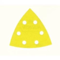 10 PATINS NORTON TRIANGULAIRES ABRASIFS 6 TROUS GRAIN 80 - 63642584358NORTON CLIPPER