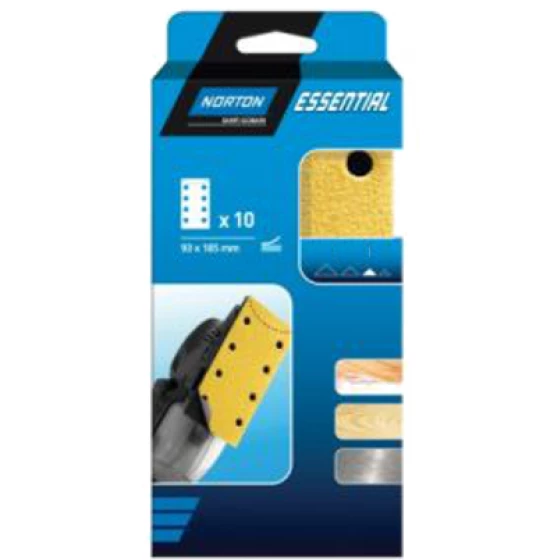 GARNITURE PAPIER VELCRO NON PERFORE NORTON 93*185 GRAIN 40 -66623379828NORTON CLIPPER 3 GARNITURE PAPIER VELCRO NON PERFORE NORTON 93*185 GRAIN 40 -66623379828NORTON CLIPPER